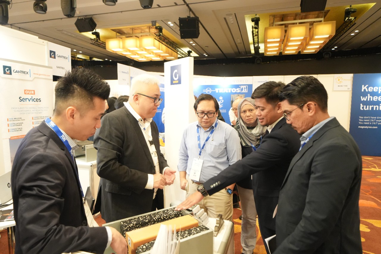 Exhibition of products at TOC Asia